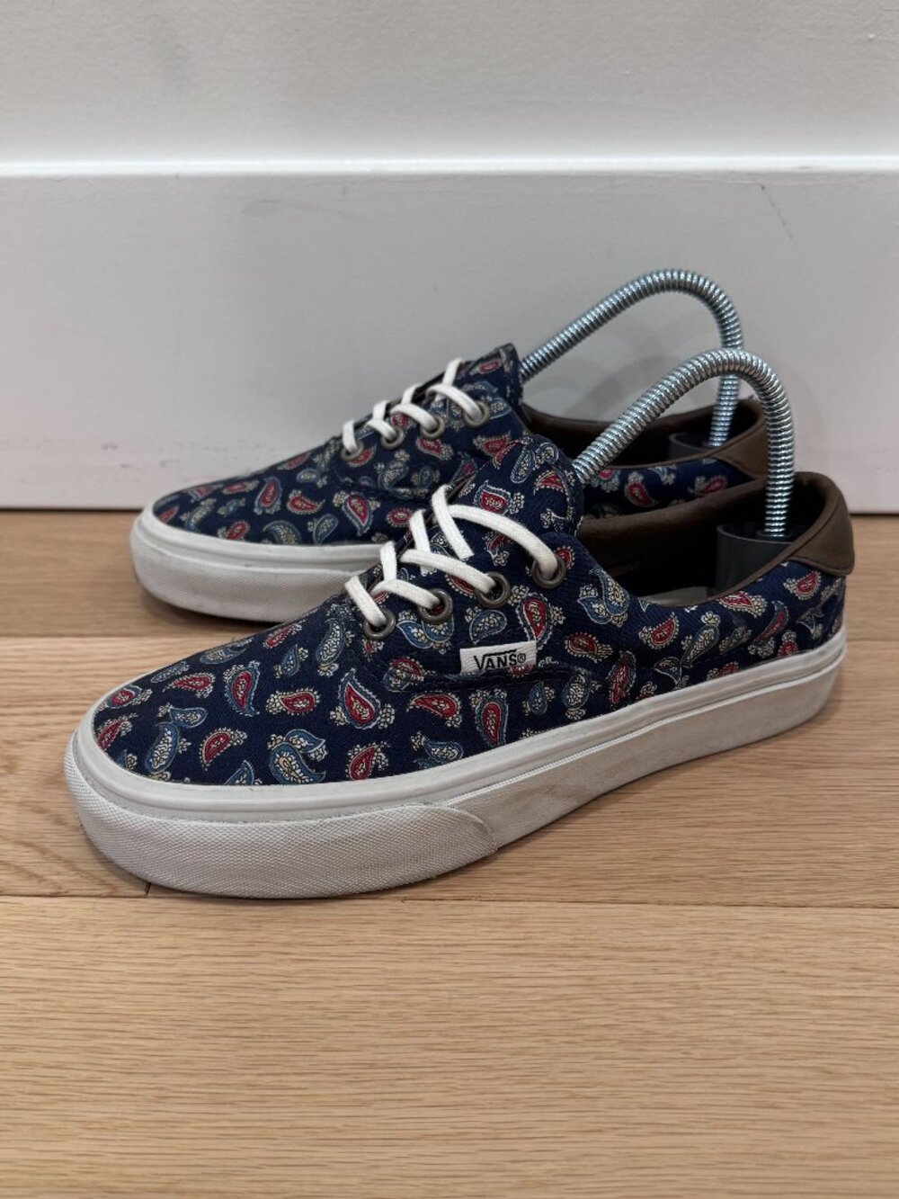 Vans Premium Authentic Shoes Blue Paisley Women's 5 US